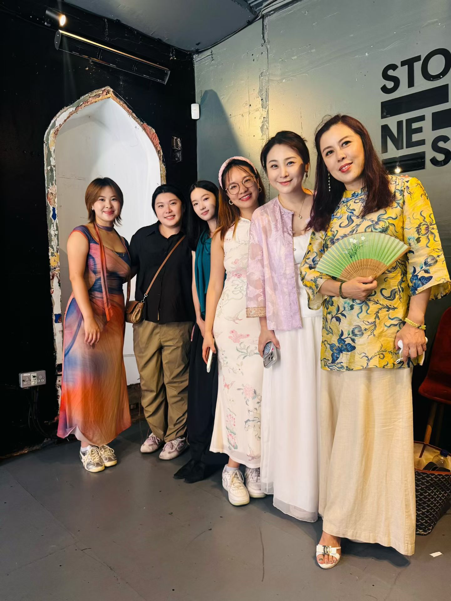 Musicians and collaborators after the recording session